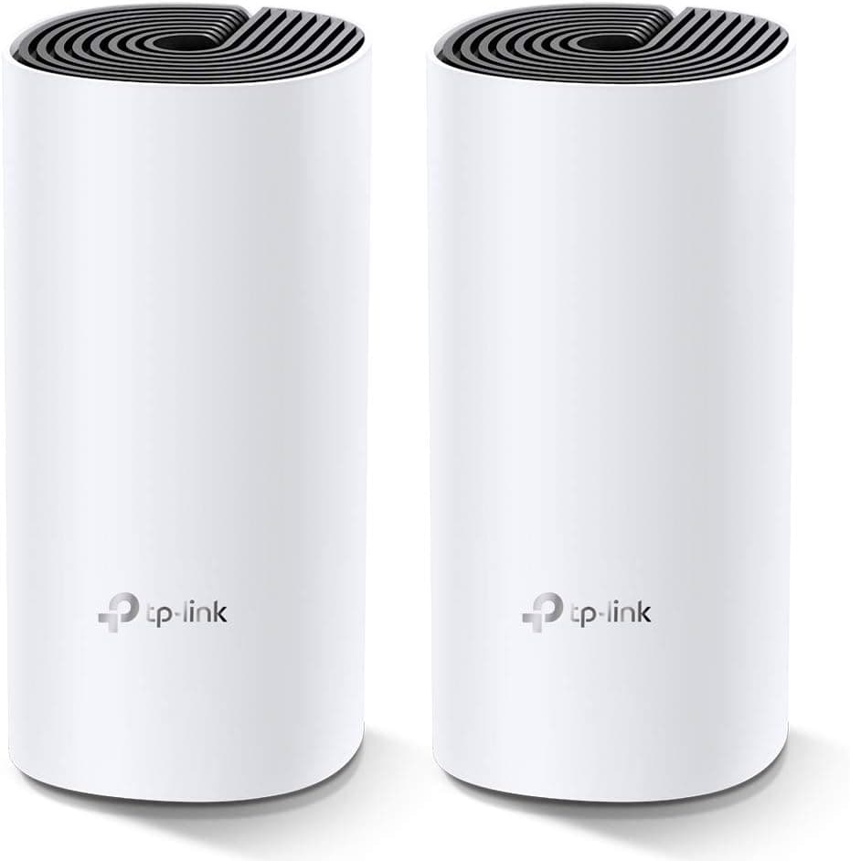 TP-Link Deco M4 메시 WiFi 시스템 (2팩) – 최대 3,800 Sq. Ft. 커버리지, 공유기+확장기 대체, 자녀 보호 기능 포함