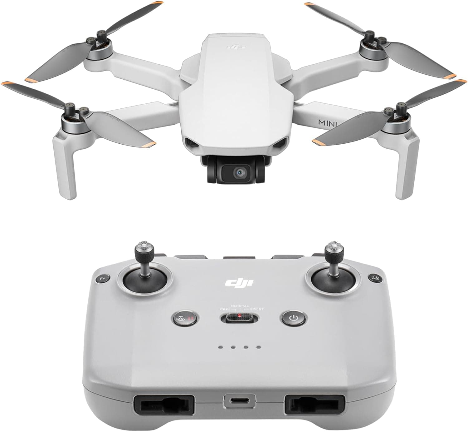 DJI Mini 4K 드론 – 4K UHD 카메라, 249g 이하, 3축 짐벌, 10km 전송 거리, 자동 복귀, 31분 비행 시간 (1배터리 구성)